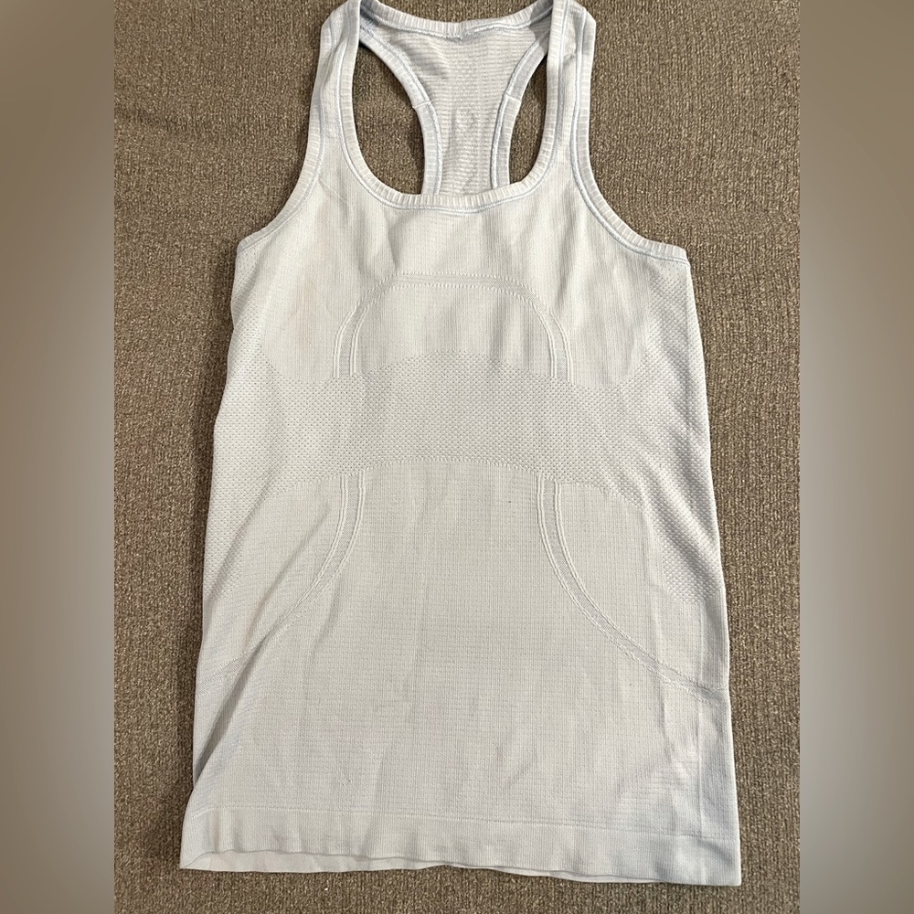 Lululemon Tank Top Size 4 Light Blue